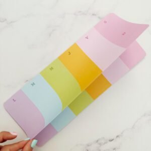 Organizador semanal Colorful