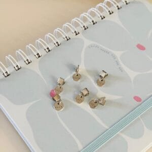 Medalla baby para elastico - luck