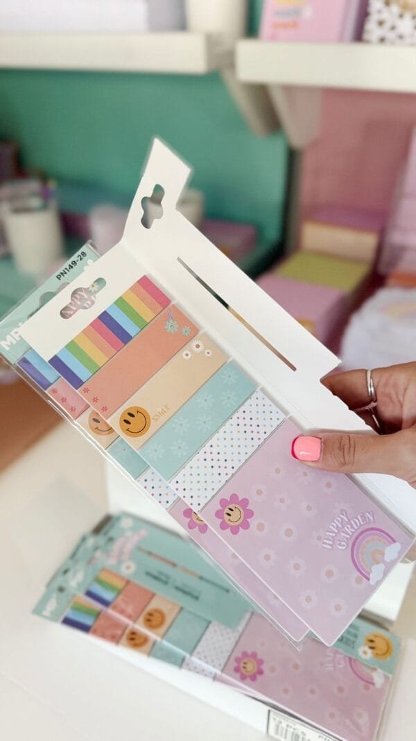 Set de post it Happy Garden