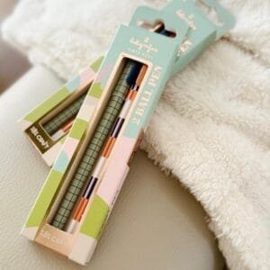 Caja x2 bolígrafos gel tinta azul