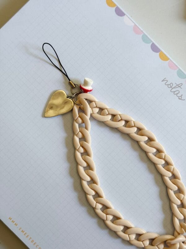 Strap celu - Beige - Imagen 2