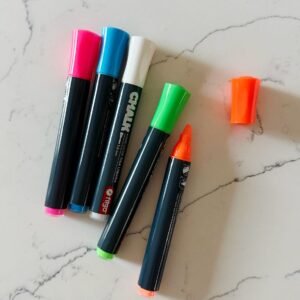 Marcadores chalk - tiza líquida