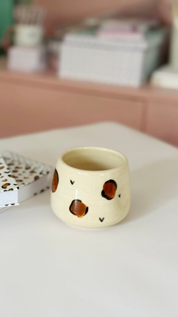 Mate de cercamica - animal print