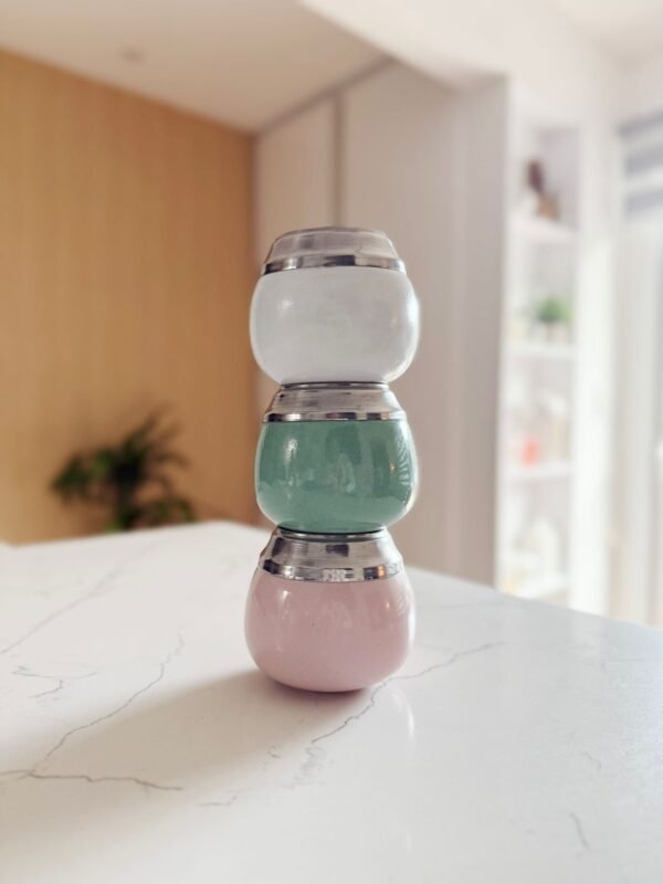 Mate de cerámica - Blanco - Imagen 2