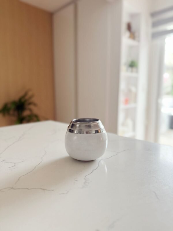 Mate de cerámica - Blanco