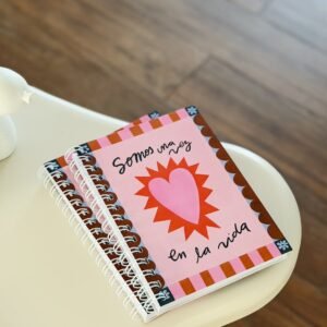 Cuaderno tapa comun - Somos una vez en la vida